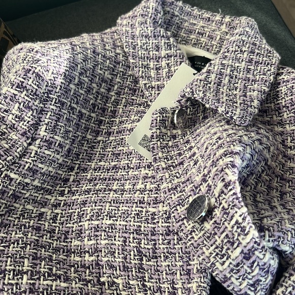 Purple tweed textured blazer with matching skirt HOST Pick π₯³π₯³π₯³π₯³π₯³ - Picture 13 of 16